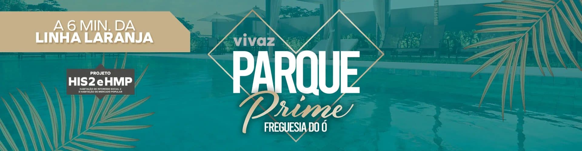 Vivaz Parque Prime Freguesia do Ó - Apartamento 2 quartos